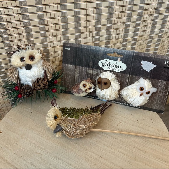 Owl fall decor lot - Picture 1 of 5